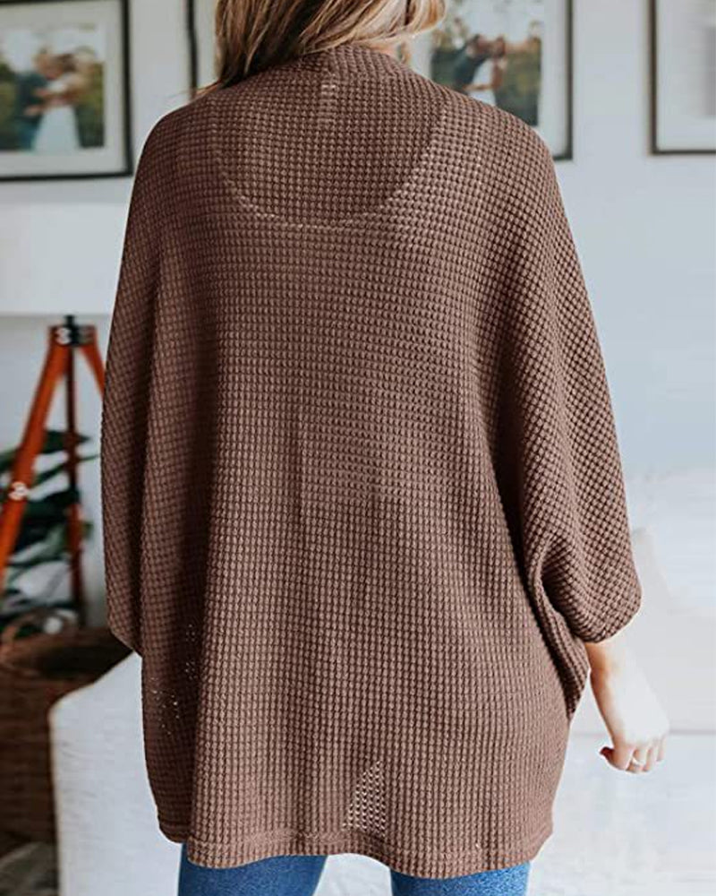 Thalassa® | Gebreid wafelvest