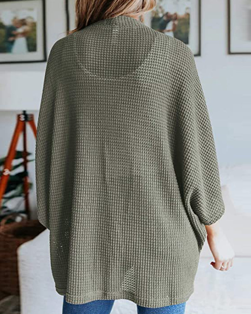 Thalassa® | Gebreid wafelvest