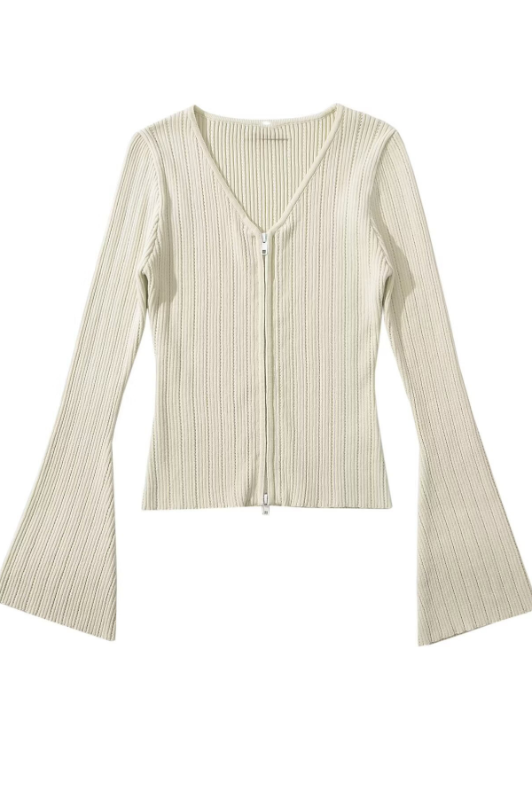 Toni® | Slank vest met V-hals