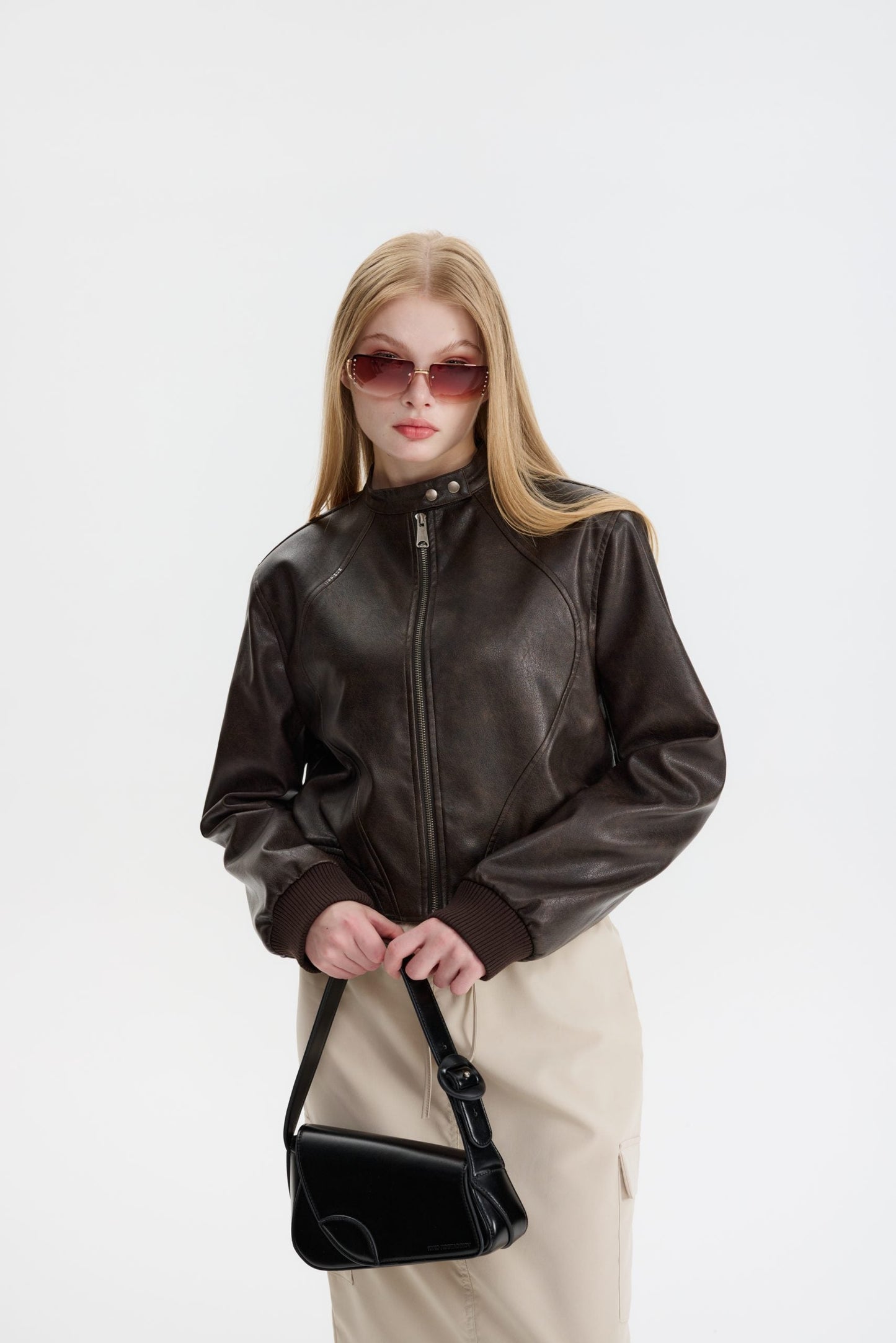 Thalia® | Luxe leren jas voor dames
