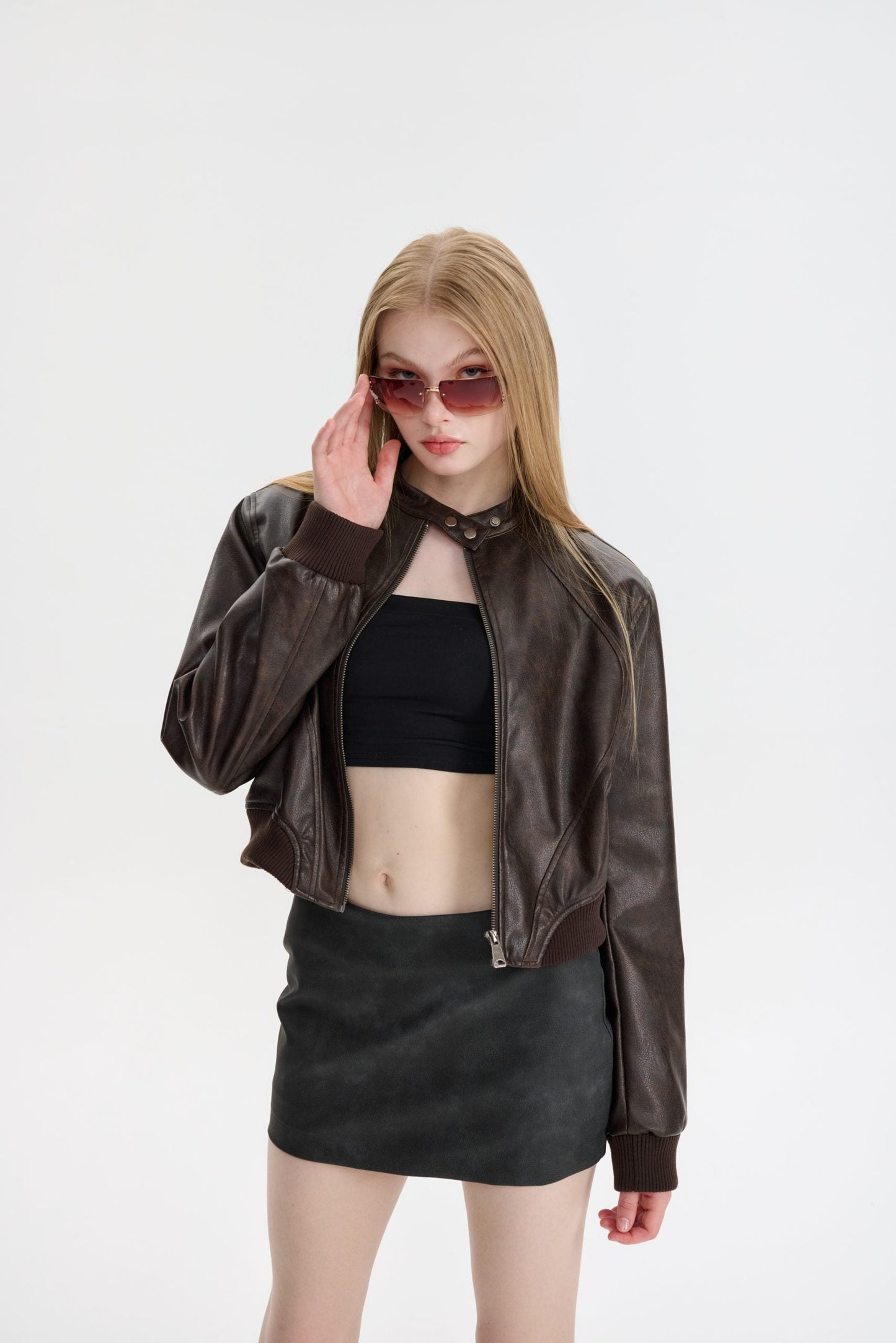 Thalia® | Luxe leren jas voor dames
