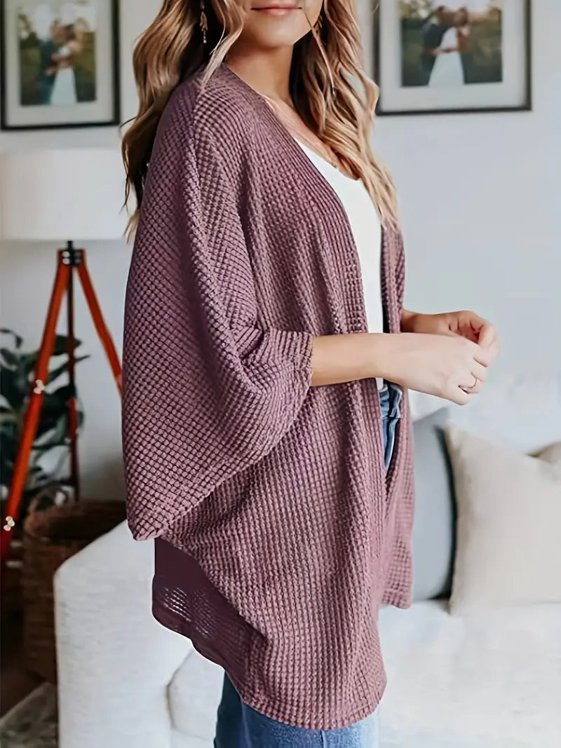 Thalassa® | Gebreid wafelvest