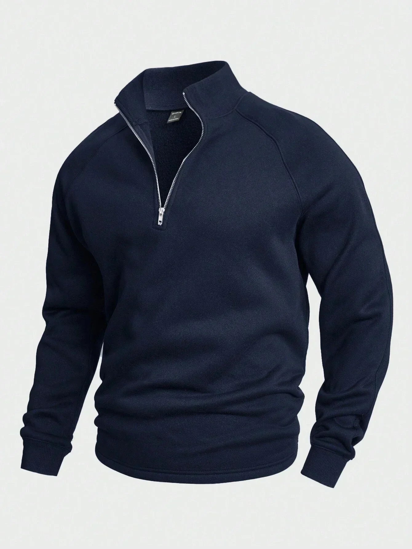 Zuleyka® | Casual trui met halve rits