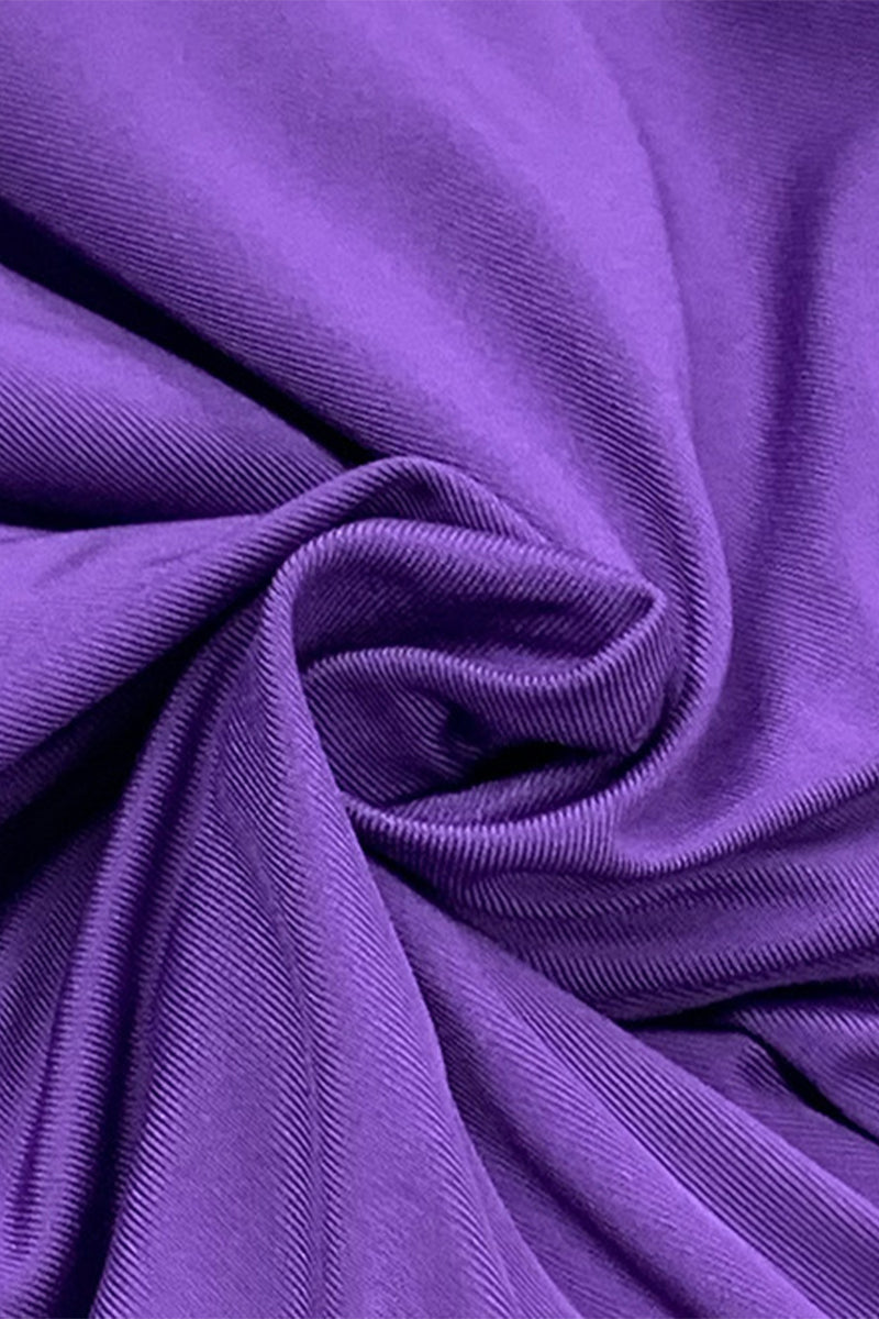 Úrsula® | Sexy effen kleur onregelmatige schuine kraagjurken (3 kleuren)
