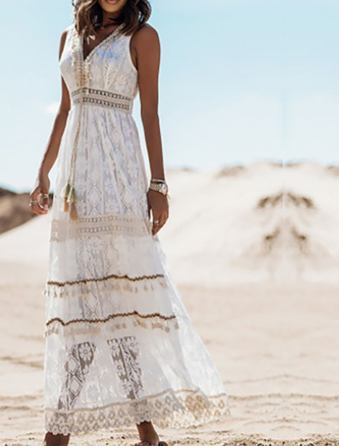 Rosa® | Boho maxi-jurken