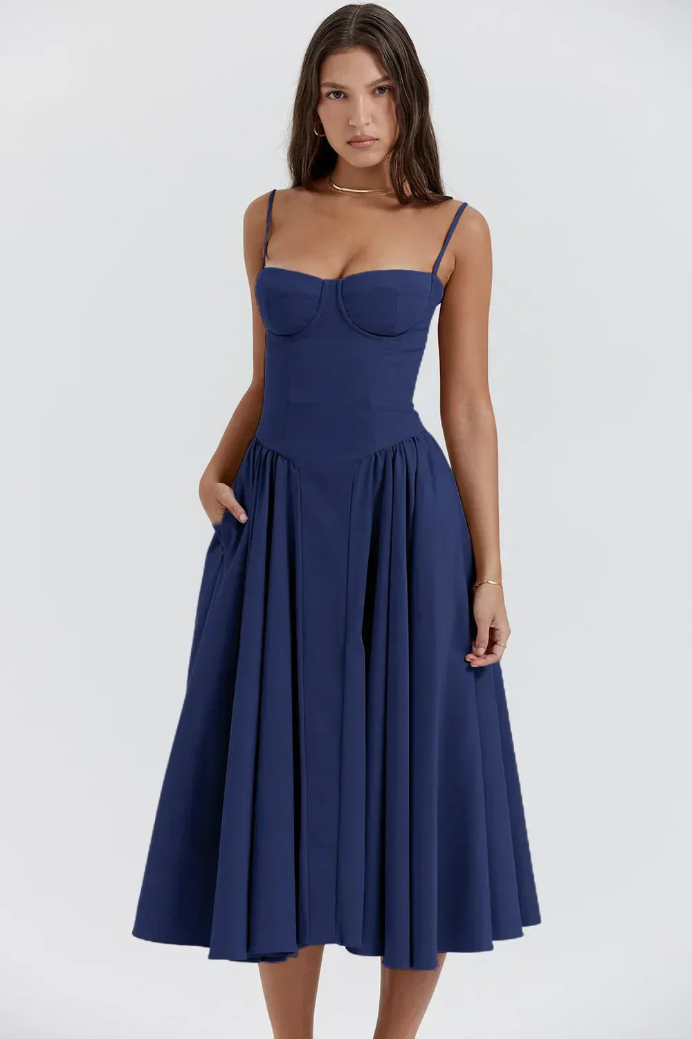 Thalia® | Mouwloze midi-jurk voor dames