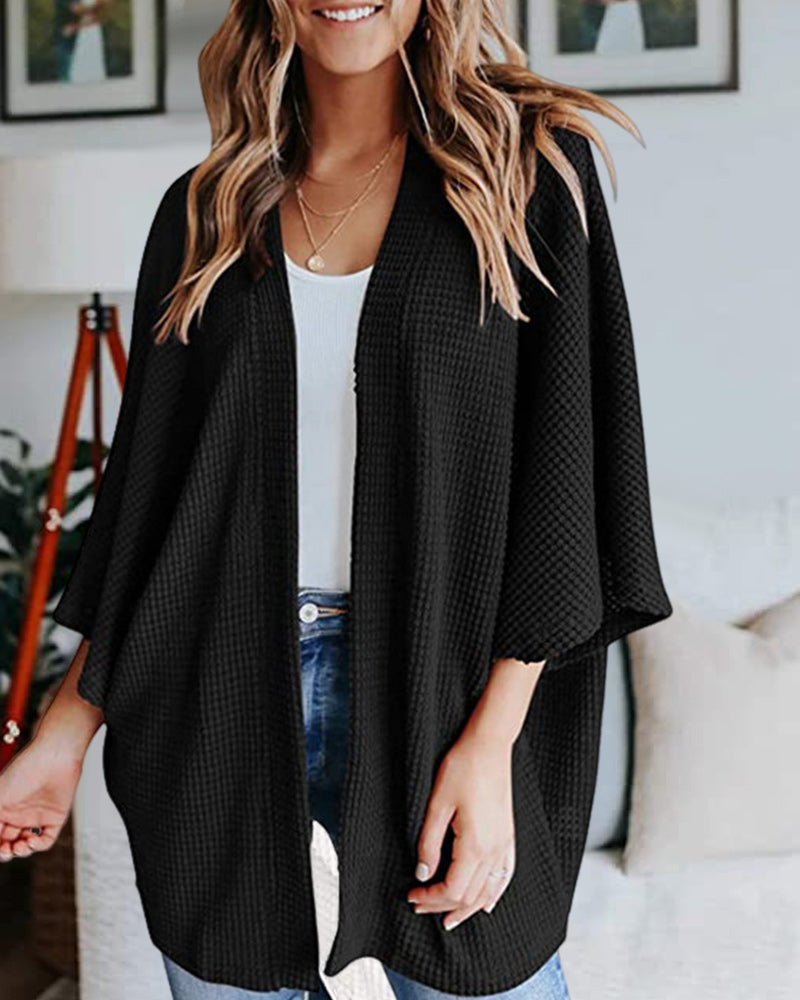 Thalassa® | Gebreid wafelvest
