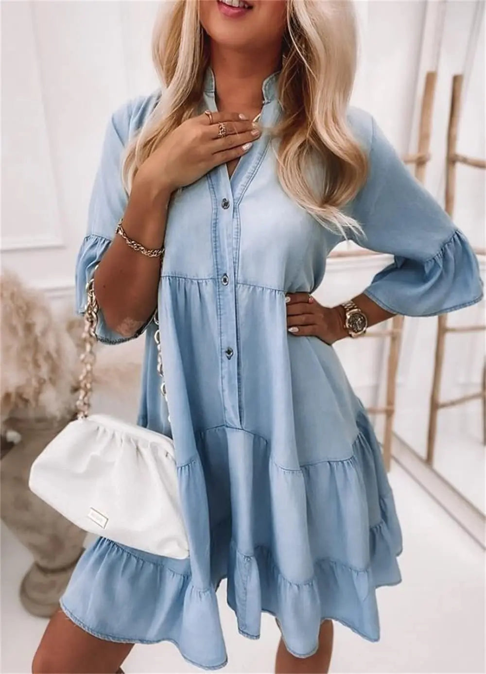 Zulema® | Elegante denimjurk