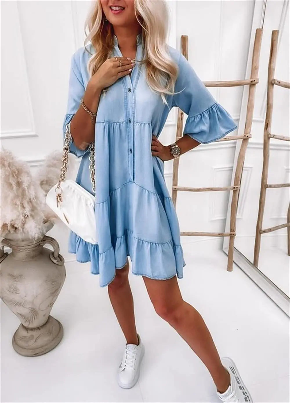 Zulema® | Elegante denimjurk