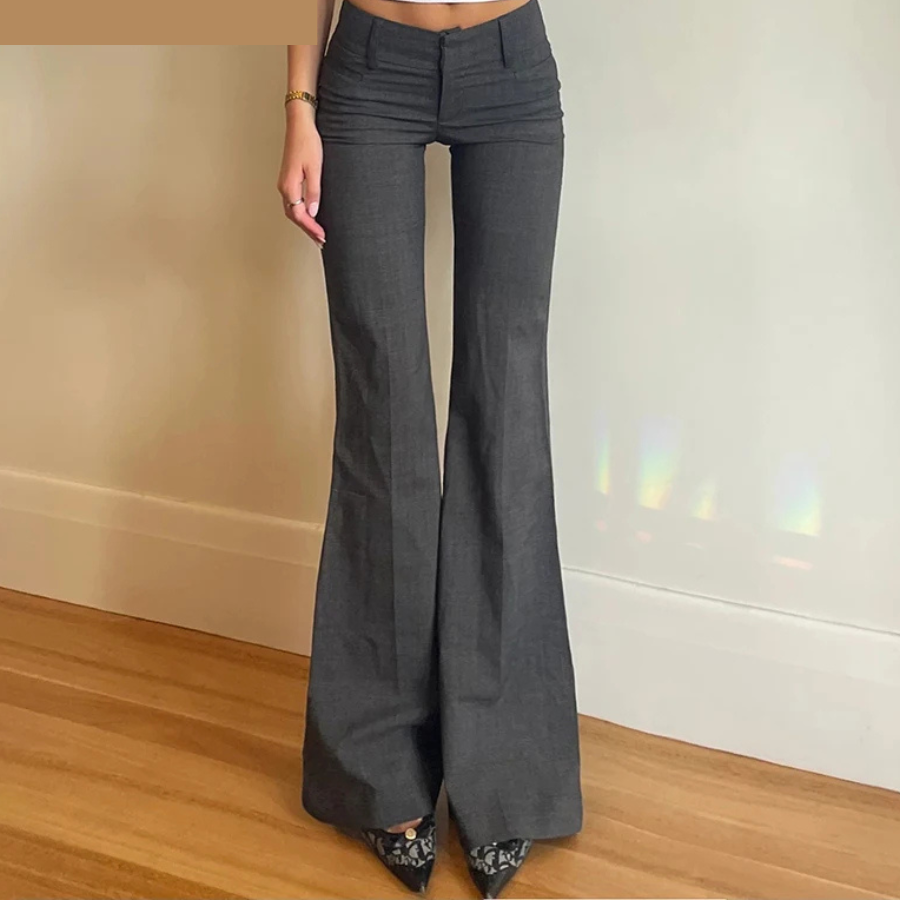 Yesenia® | Broek Hoge taille Boho uitlopende broek voor dames