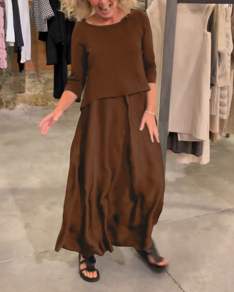 Yesenia® | Mooie jurk voor elk seizoen. Jurk + topje