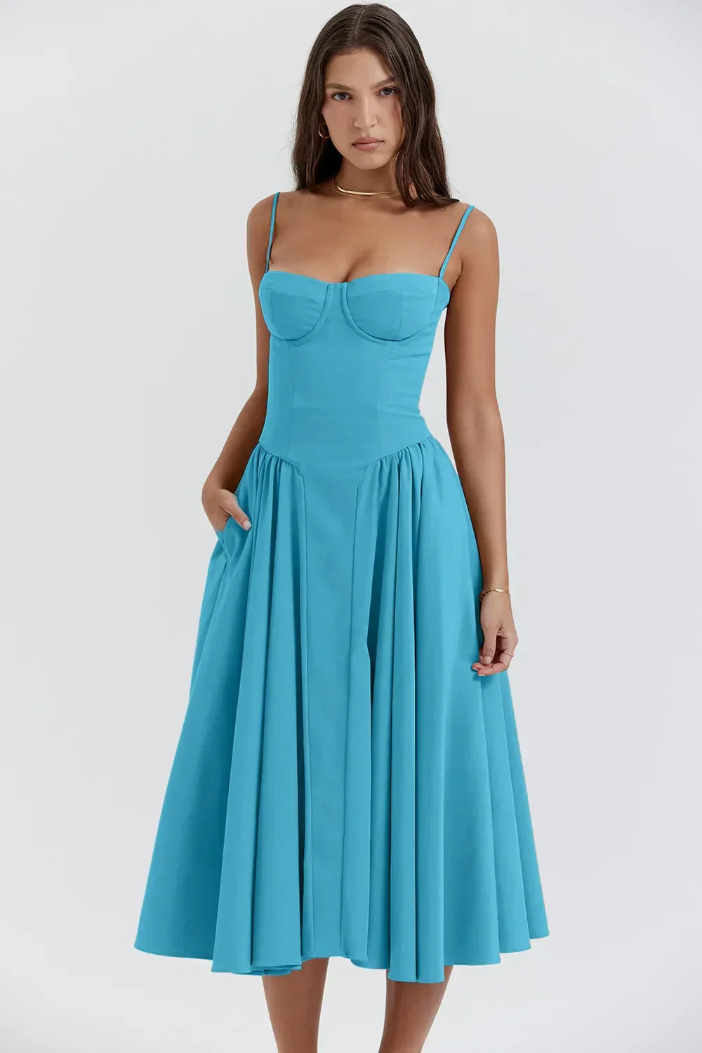 Thalia® | Mouwloze midi-jurk voor dames