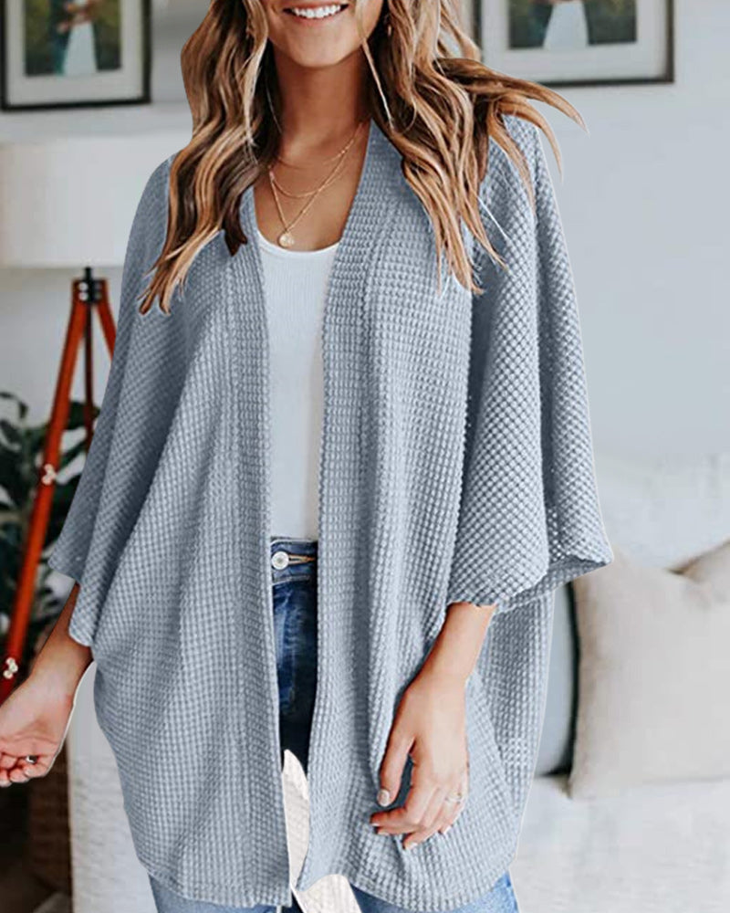 Thalassa® | Gebreid wafelvest