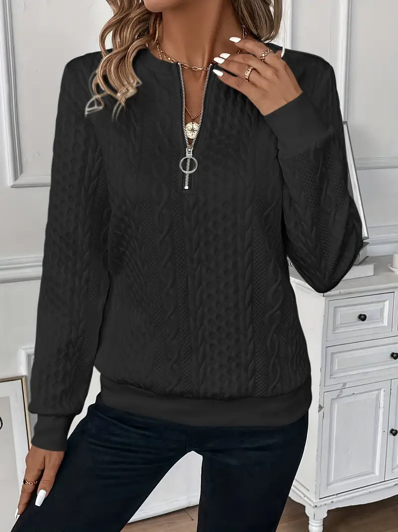 Zulema® | Elegante trui met rits voor comfort en stijl