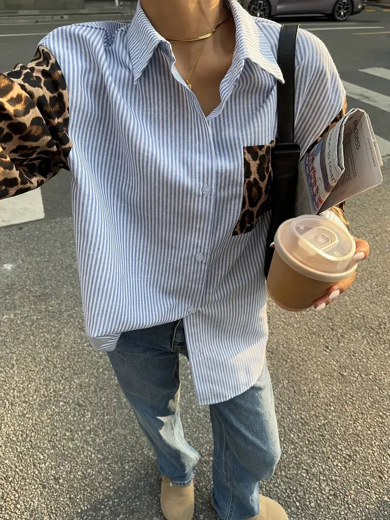 Thalia® | Modieus katoenen overshirt