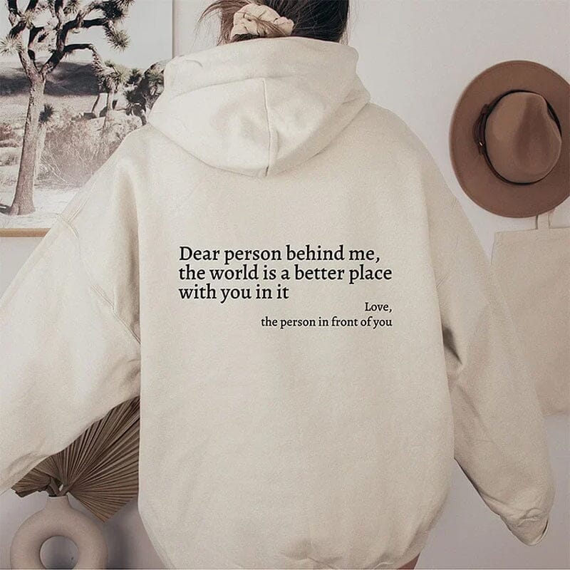 Teresa® | Warme trui met letterprint