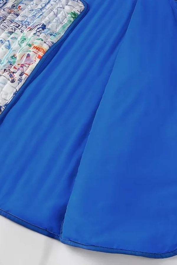 Trina® | Set van katoenen shorts met graffitiprint