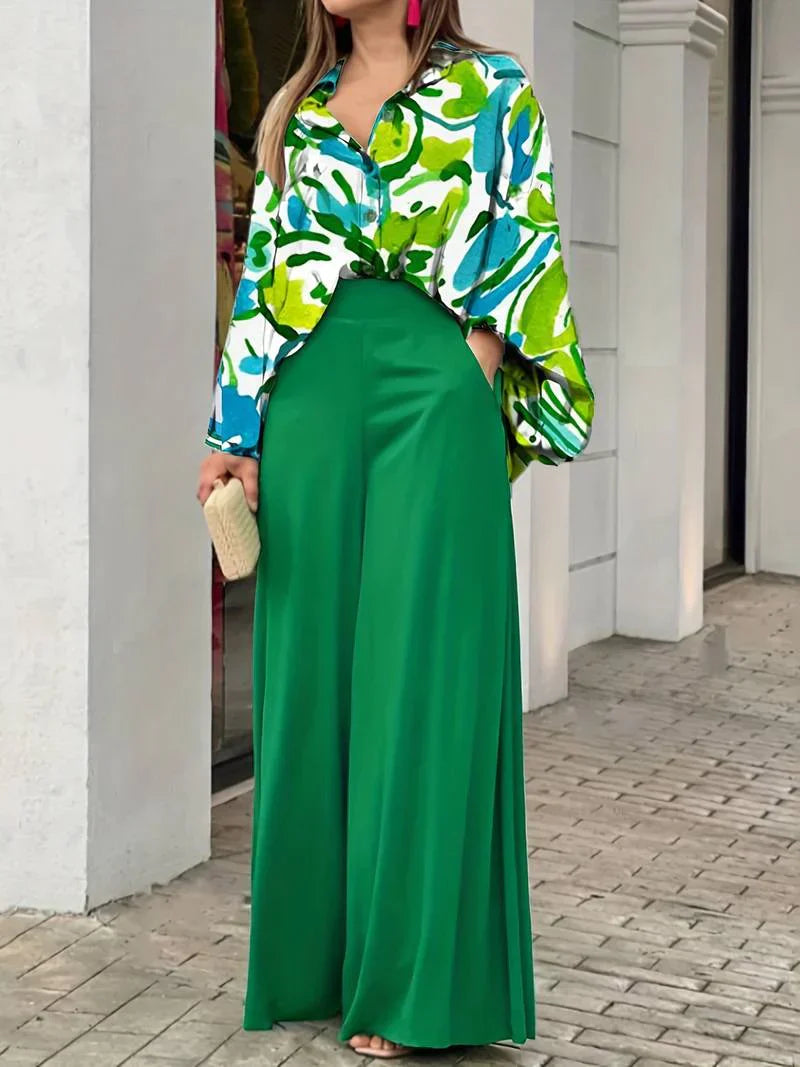 Hortensia® | Blouse- en broekset