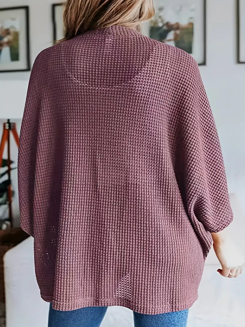 Thalassa® | Gebreid wafelvest