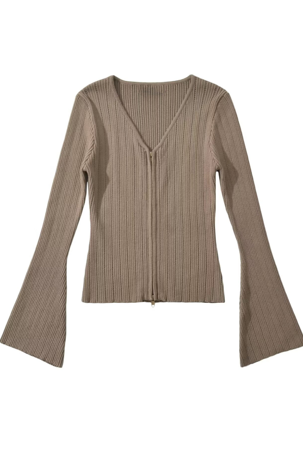 Toni® | Slank vest met V-hals
