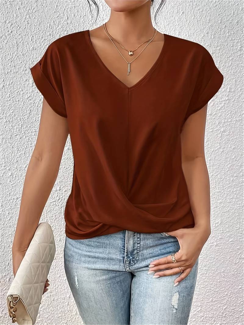 Zulema® | Casual T-shirt met korte mouwen voor dames