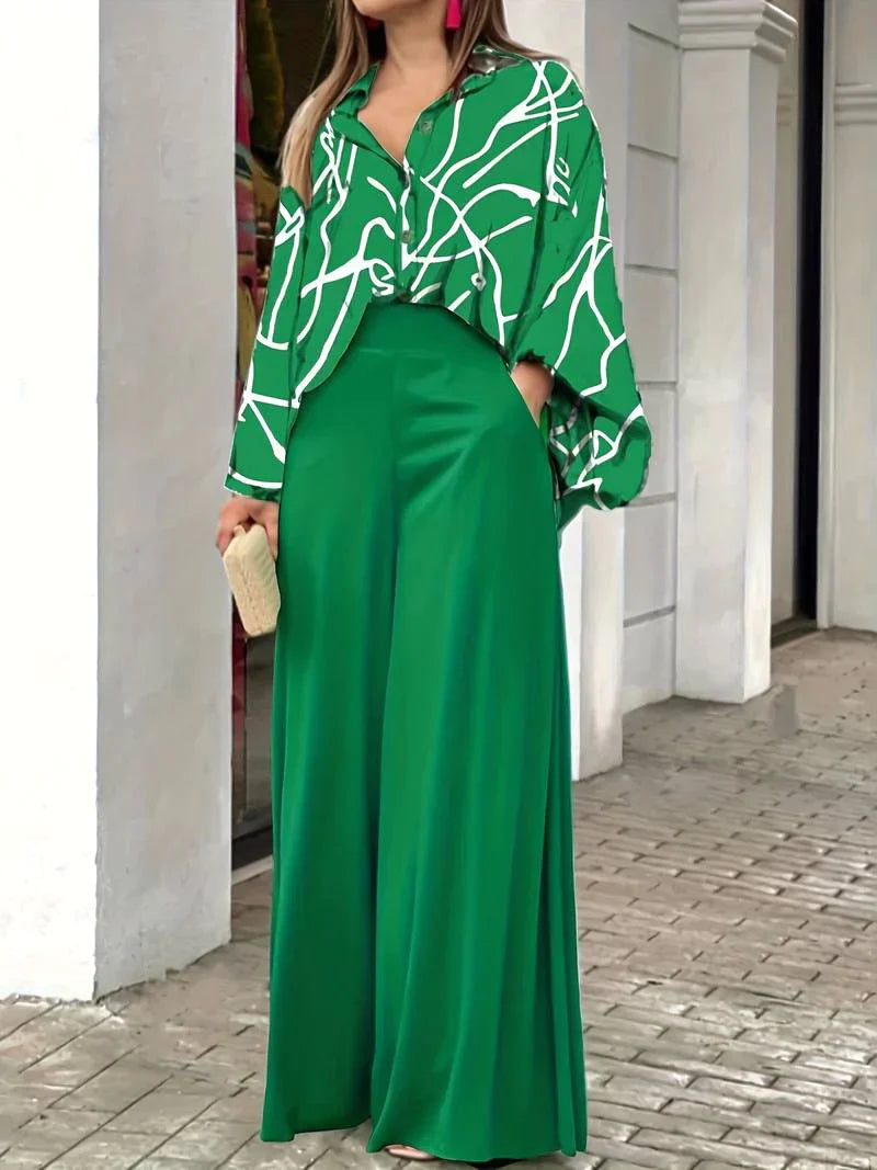 Hortensia® | Blouse- en broekset