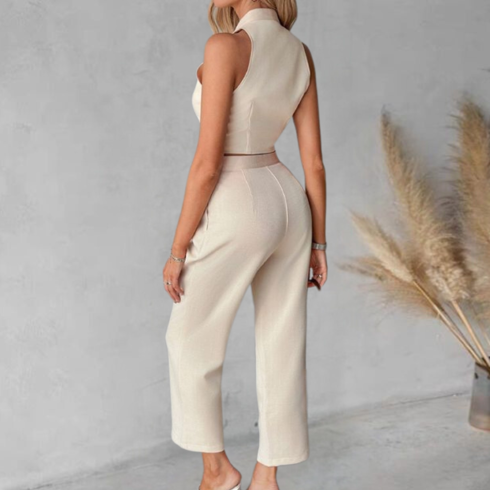 Thalia® | Elegant damesvest en chique broek voor een verfijnde look