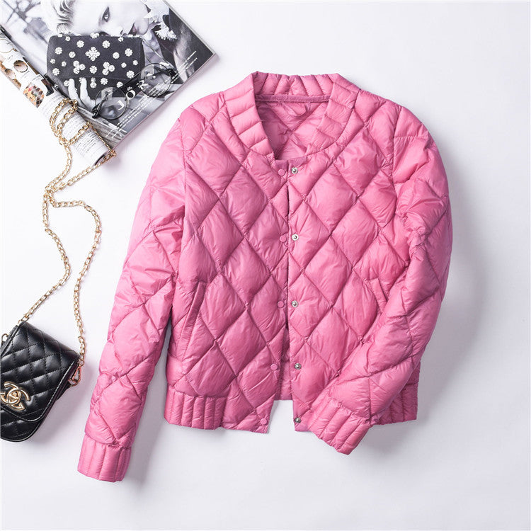 Yasmin® | Licht jasje met knopen voor de herfst