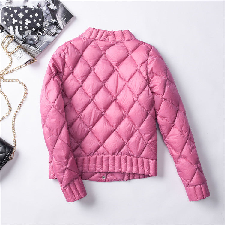 Yasmin® | Licht jasje met knopen voor de herfst