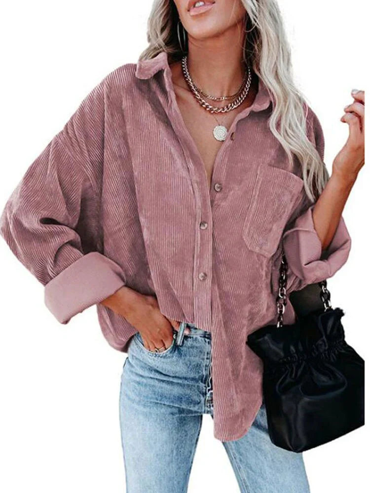 Trinidad® | Corduroy blouse voor dames