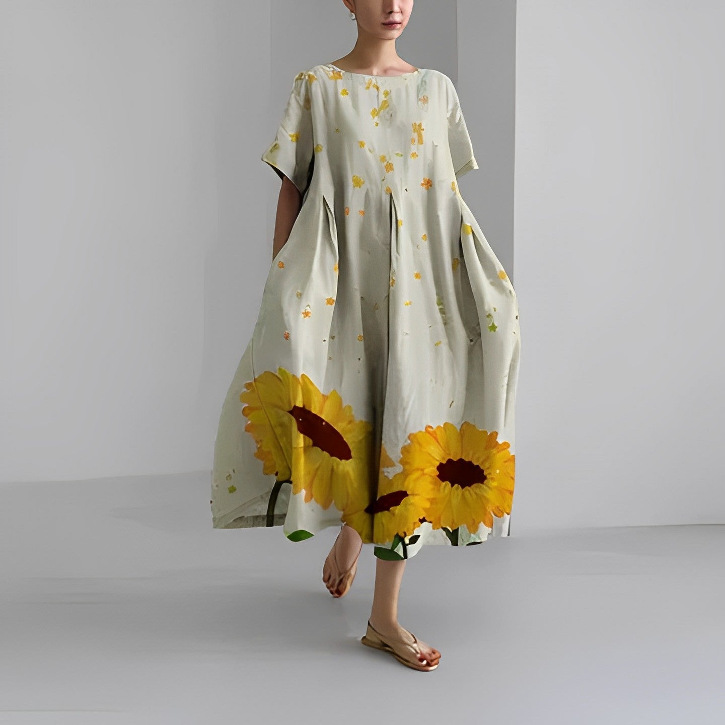 Valentina® | Comfortabele bloemenjurk