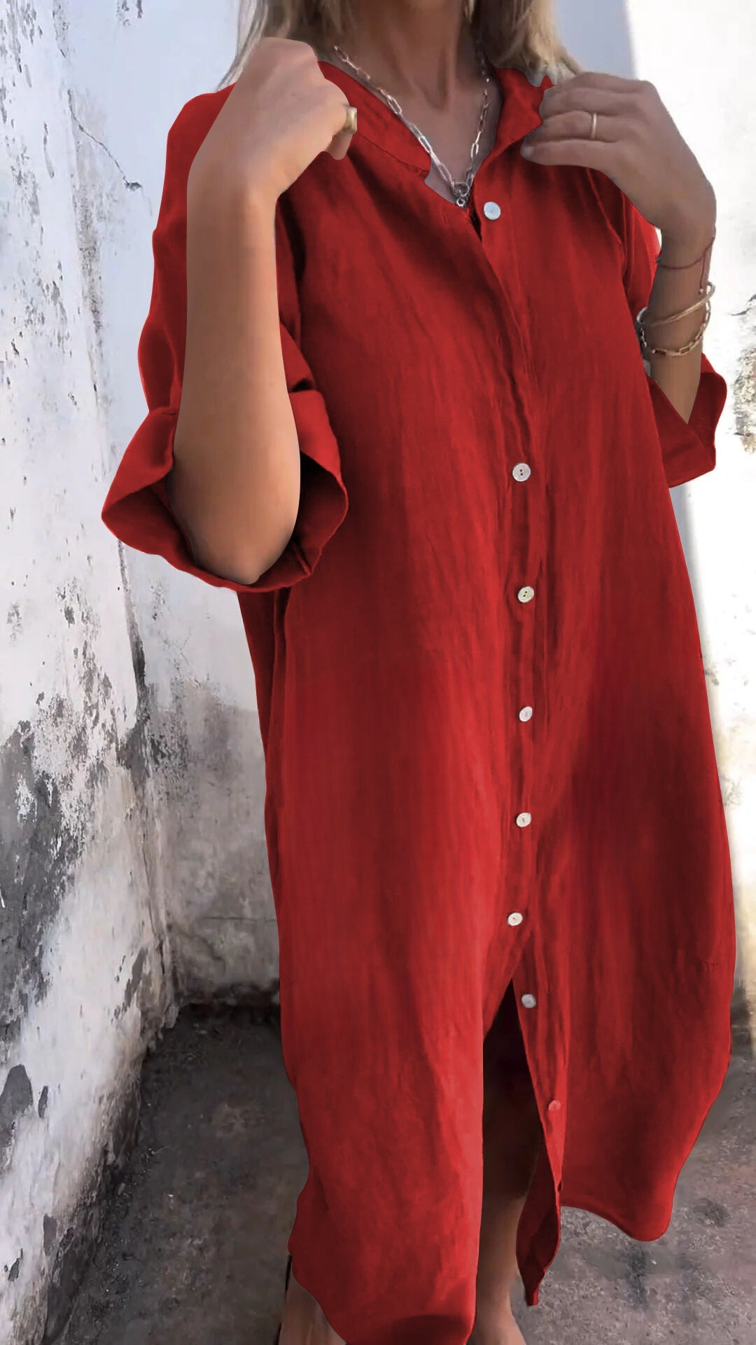 Valentina® | Casual lang shirt