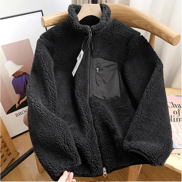 Teresa® | Dames winterjas met teddybeer