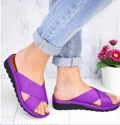 Yesica® | Outdoor-slippers met sleehak