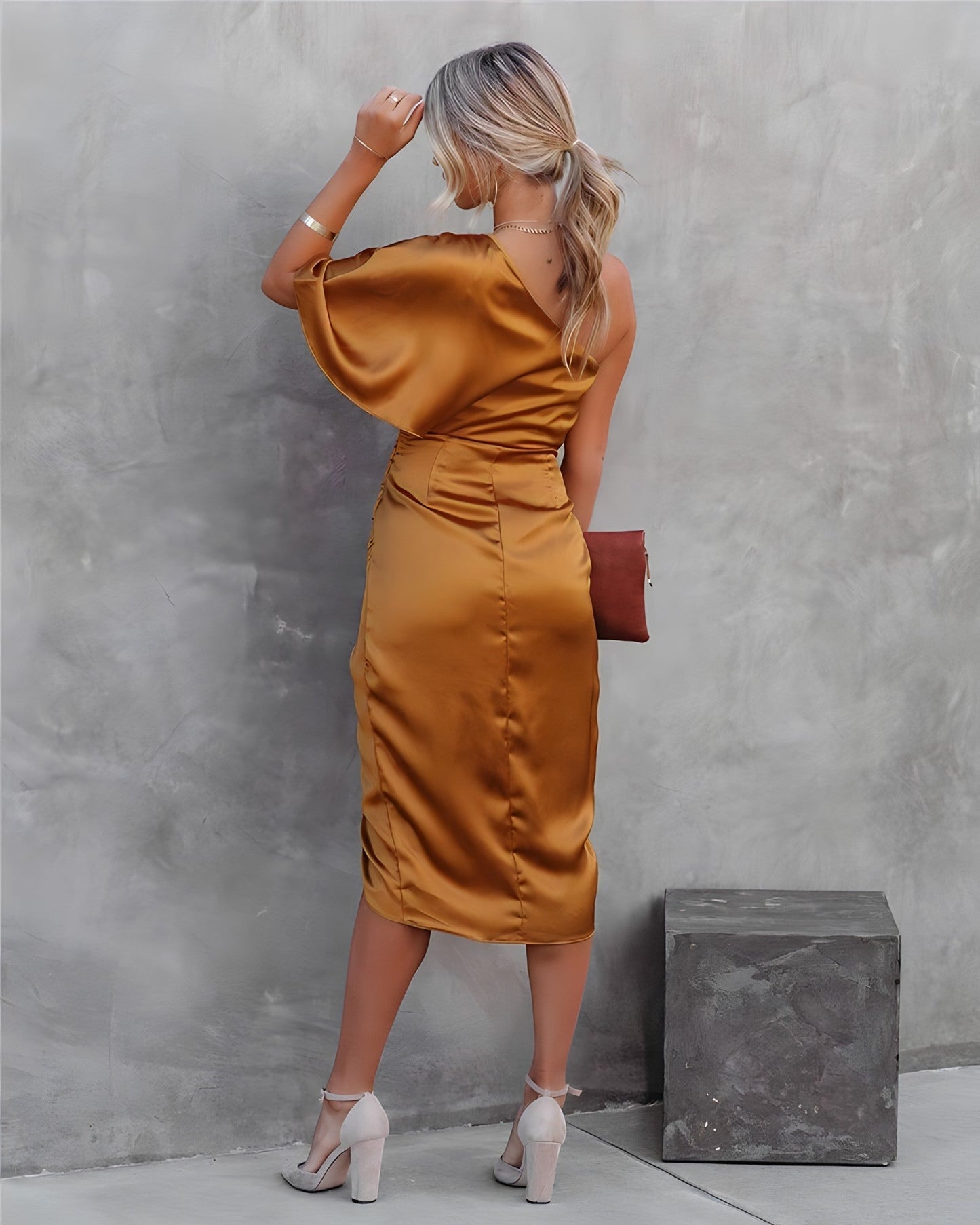 Zulema® | Elegante zijden feestjurk