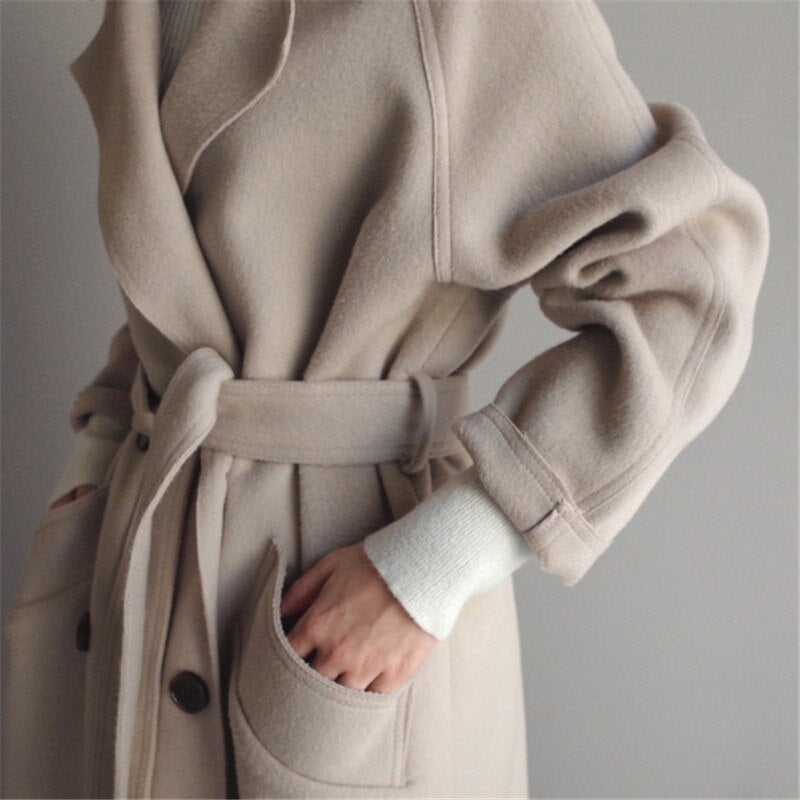 Ursula® | Wollen trenchcoat voor dames