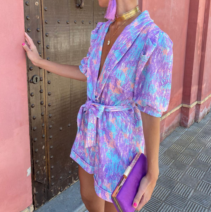 Zoe® | Jumpsuit met riem