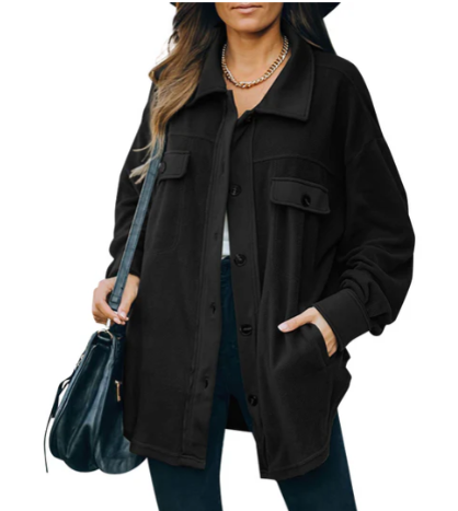Ursula® | Fleecejack met knoopsluiting voor dames
