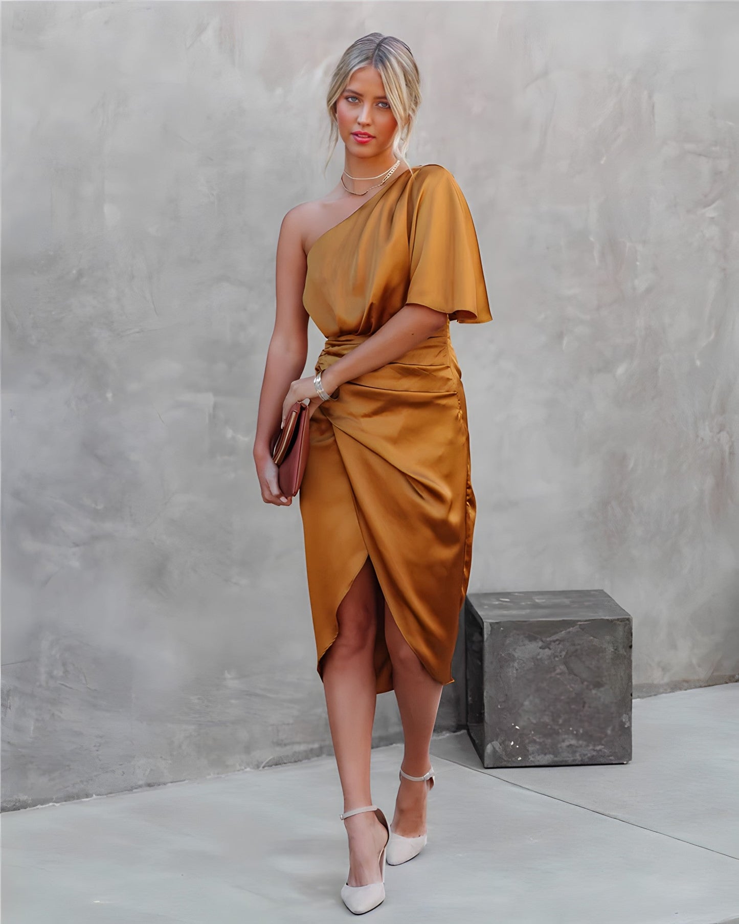 Zulema® | Elegante zijden feestjurk