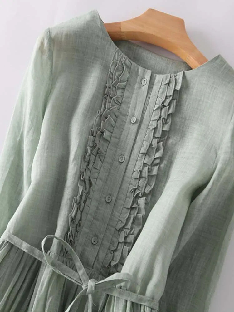 Zola® | Elegante linnen jurk