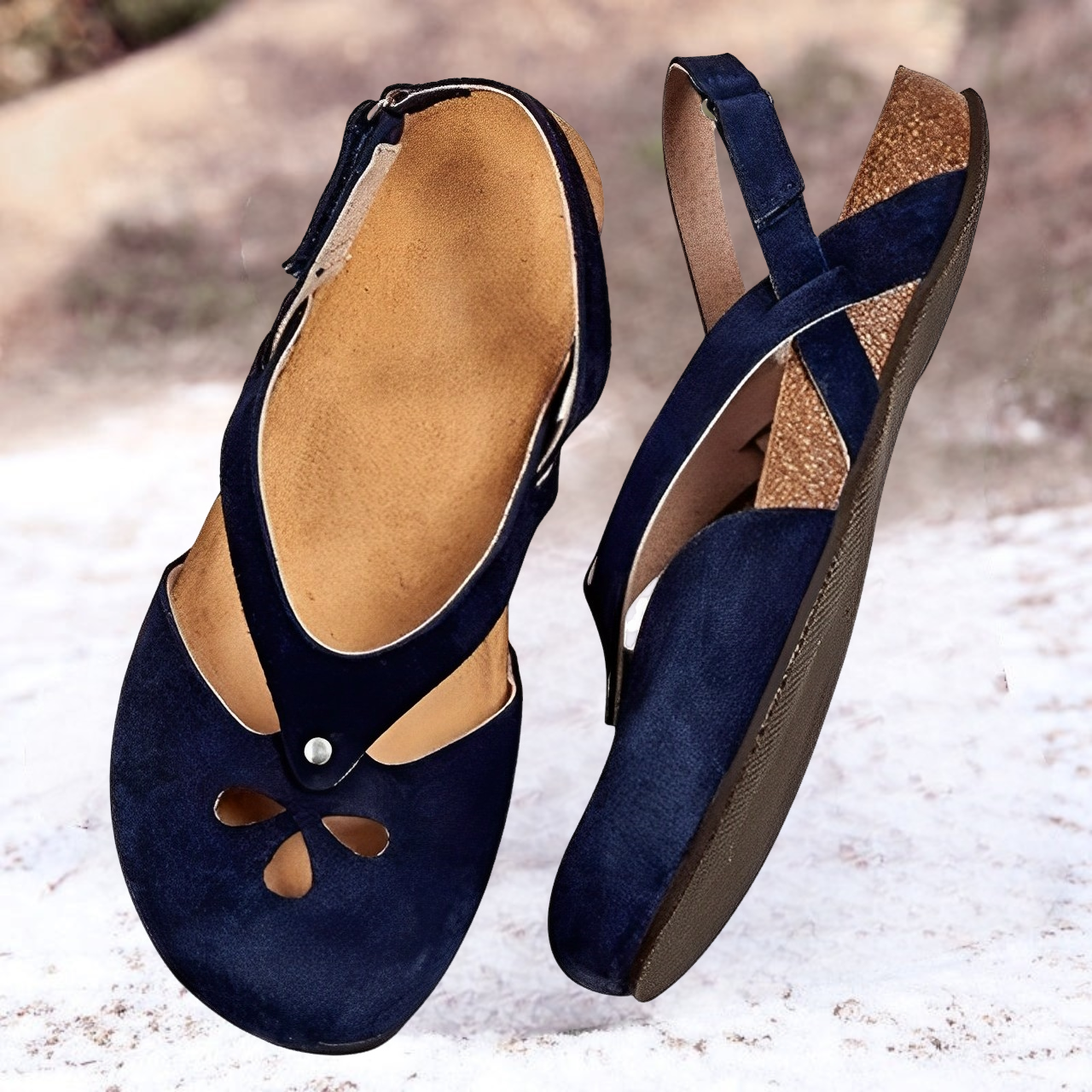 Luna® | Stijlvolle instapsandalen