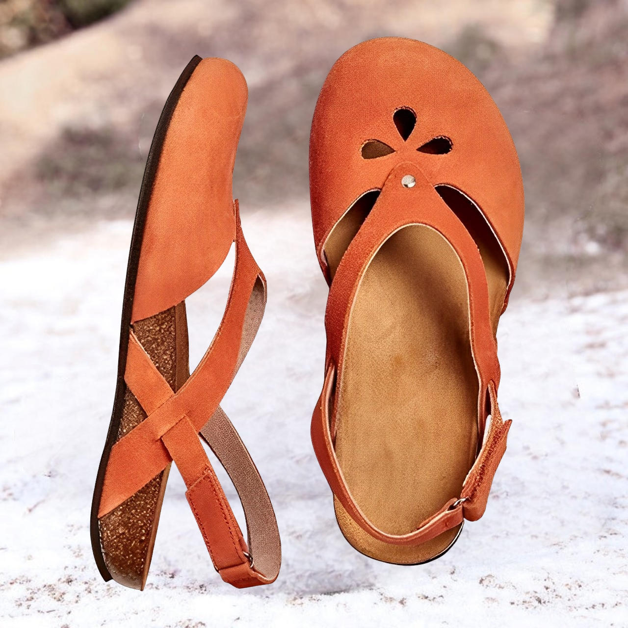 Luna® | Stijlvolle instapsandalen