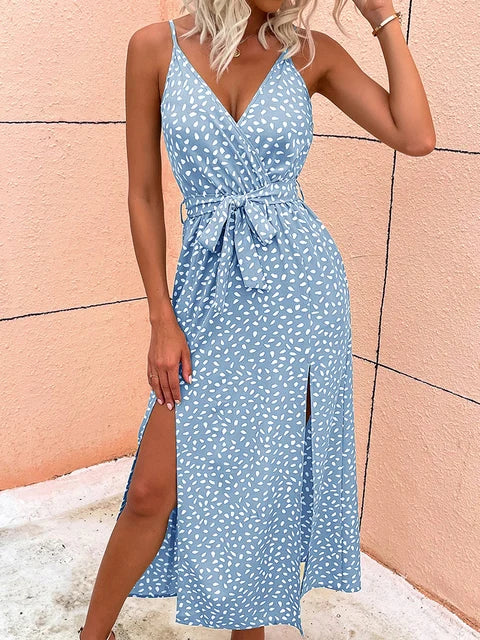 Yesica® | Lange zomerjurk met bloemmotief