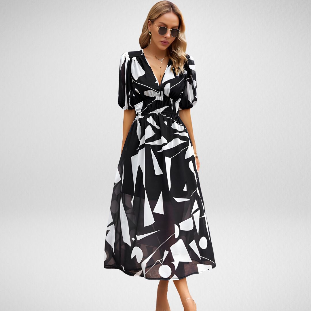 Zulema® | Charmante jurk met V-hals