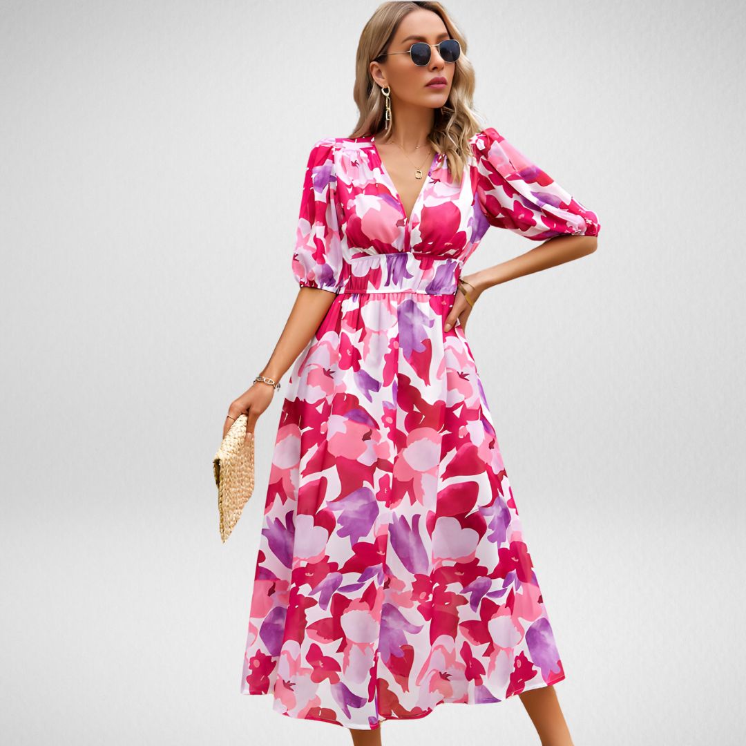 Zulema® | Charmante jurk met V-hals