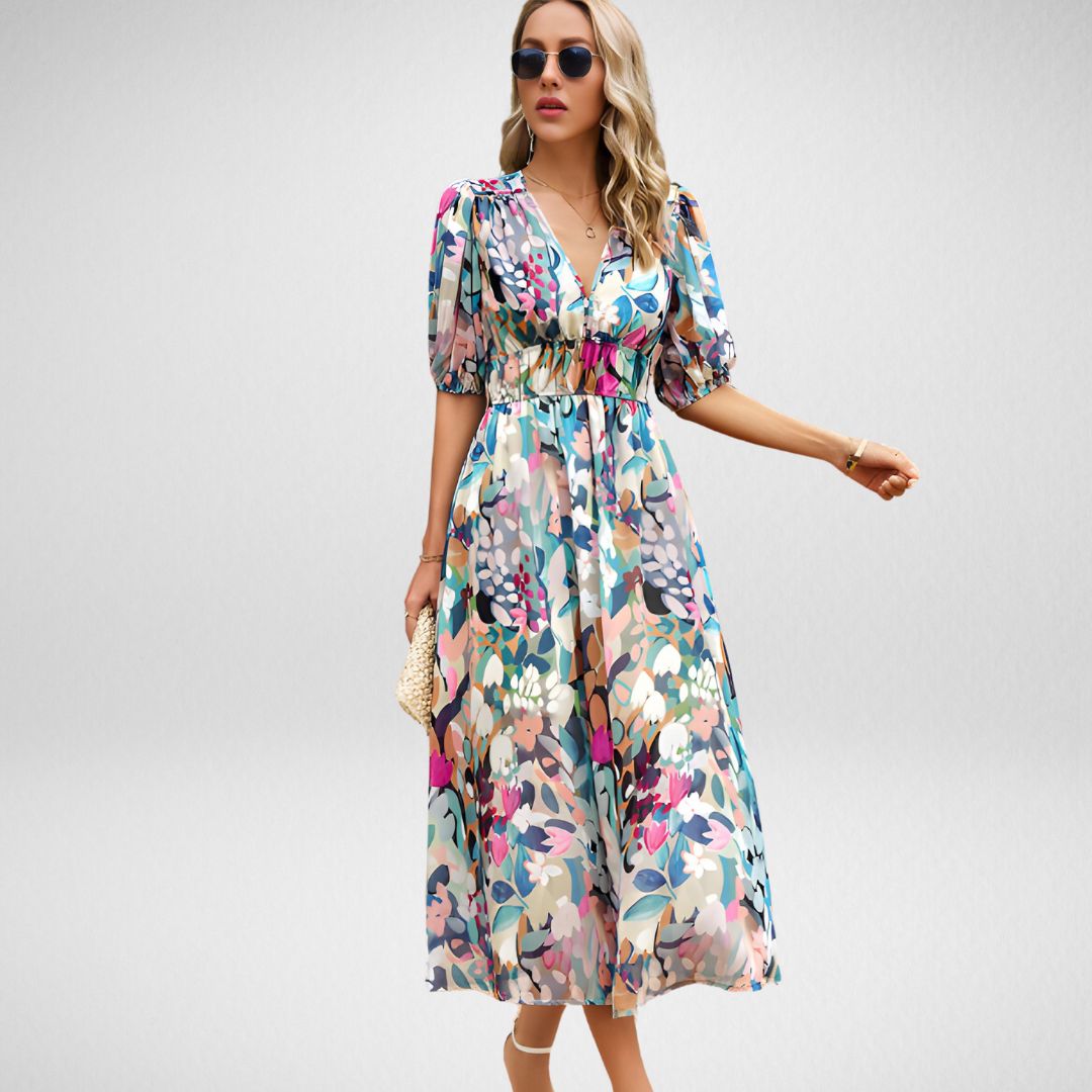 Zulema® | Charmante jurk met V-hals