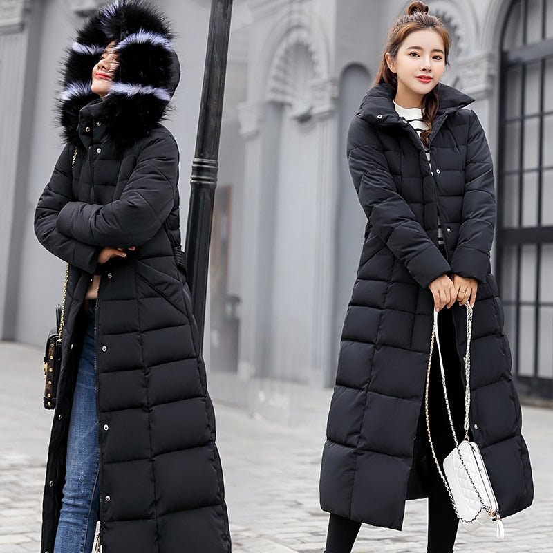 Ursula® | Lange, gewatteerde damesjas voor de winter