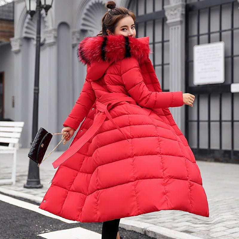 Ursula® | Lange, gewatteerde damesjas voor de winter