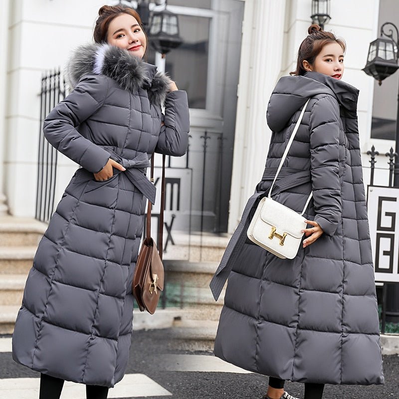 Ursula® | Lange, gewatteerde damesjas voor de winter