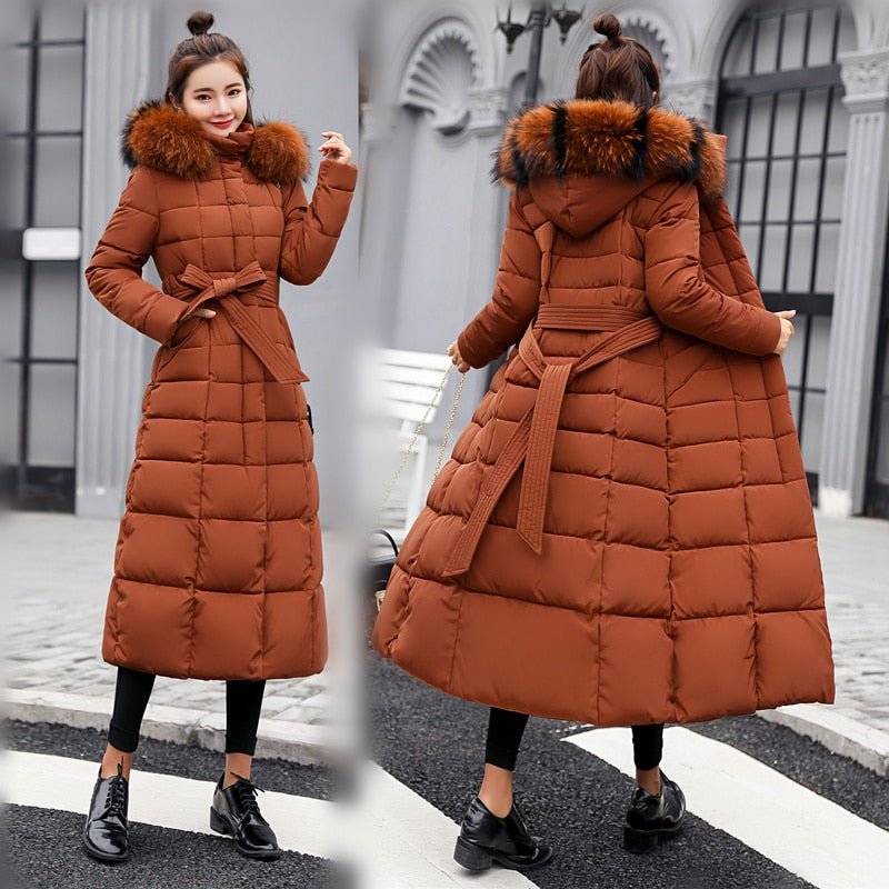 Ursula® | Lange, gewatteerde damesjas voor de winter